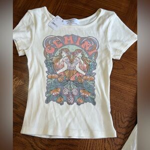 Free people graphic T-shirt
